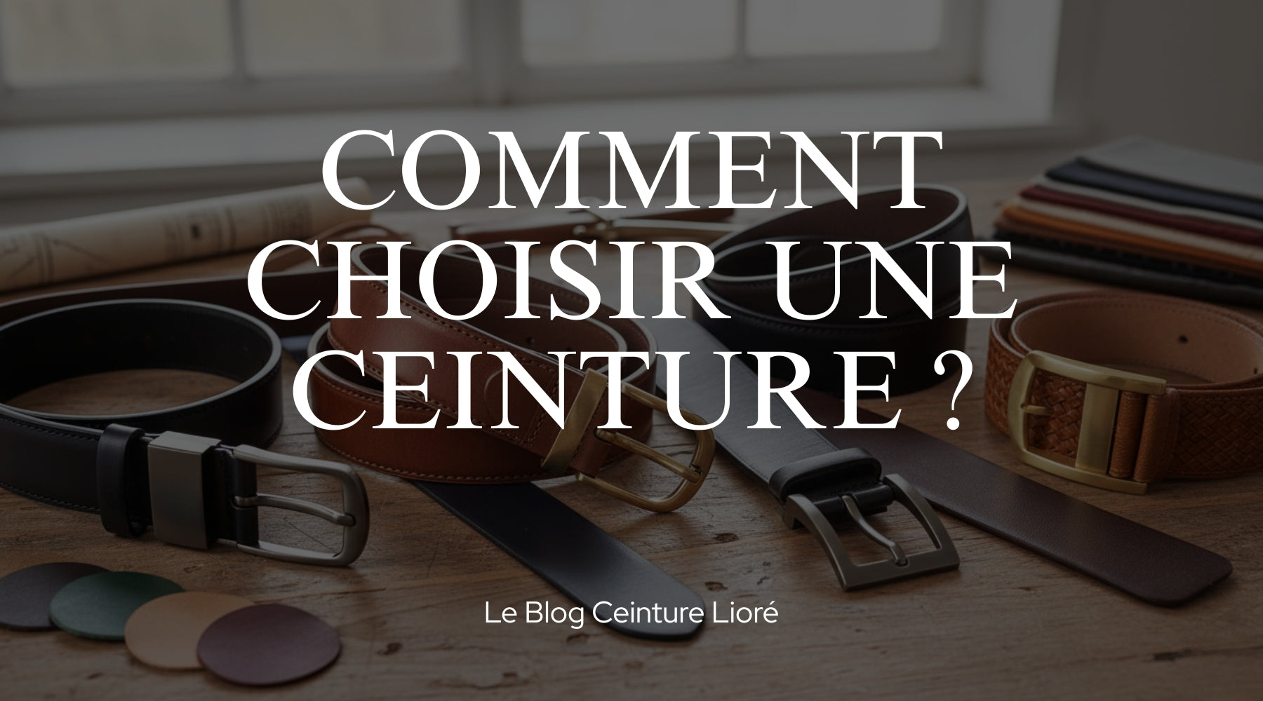 Comment choisir une ceinture ? - Le Blog Ceinture Lioré Image