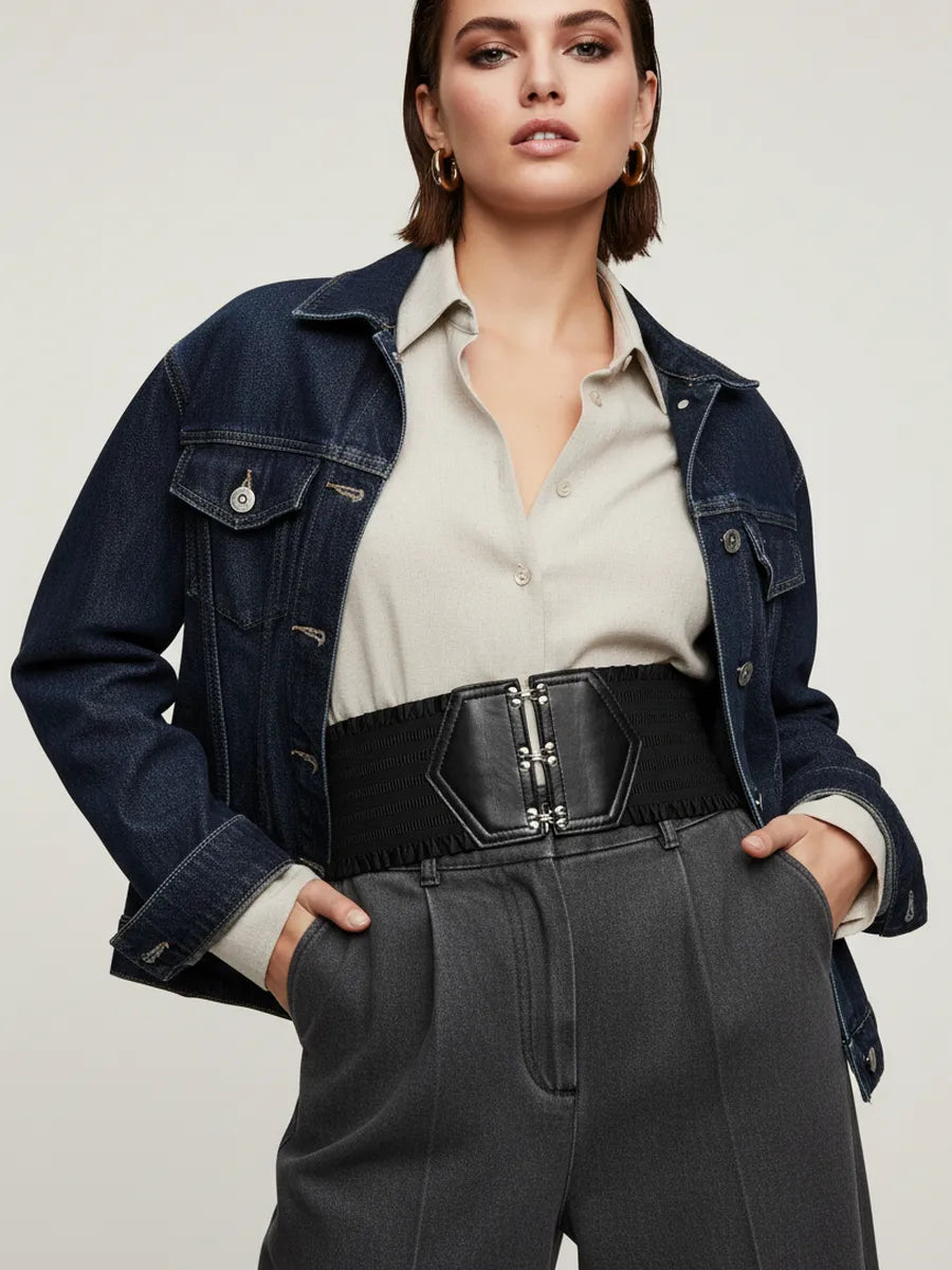 Ceinture Pour Robe Noire Elastique