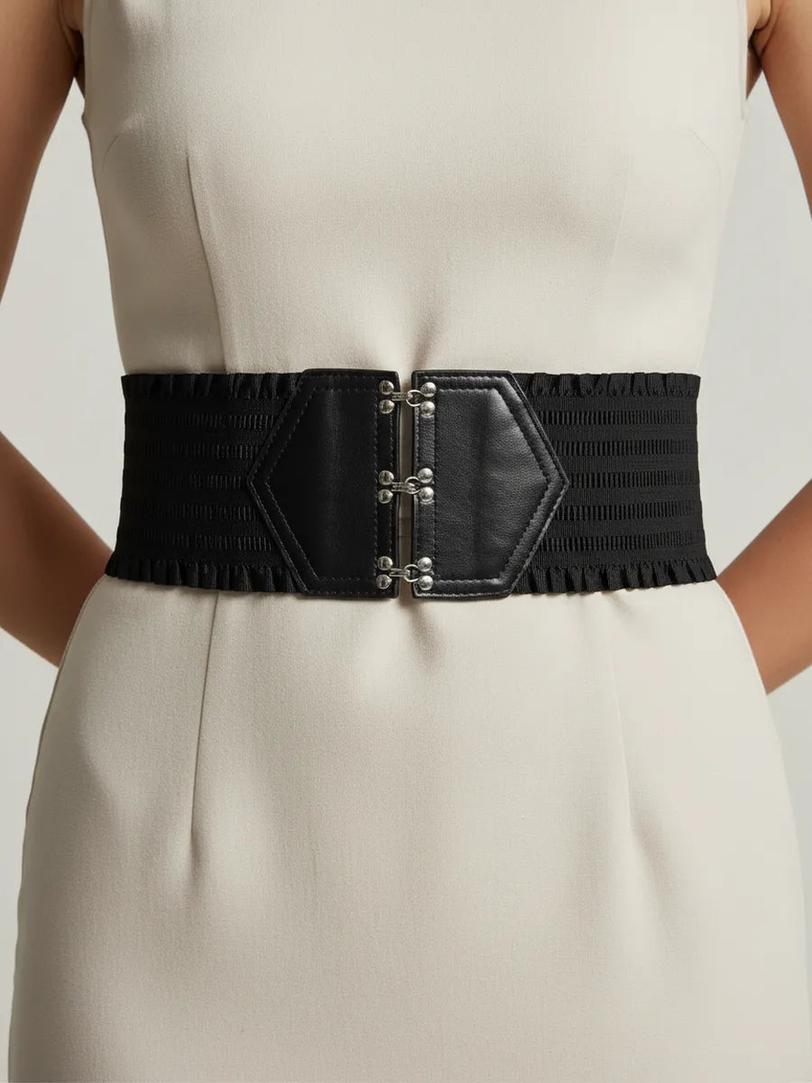 Ceinture Pour Robe Noire Elastique