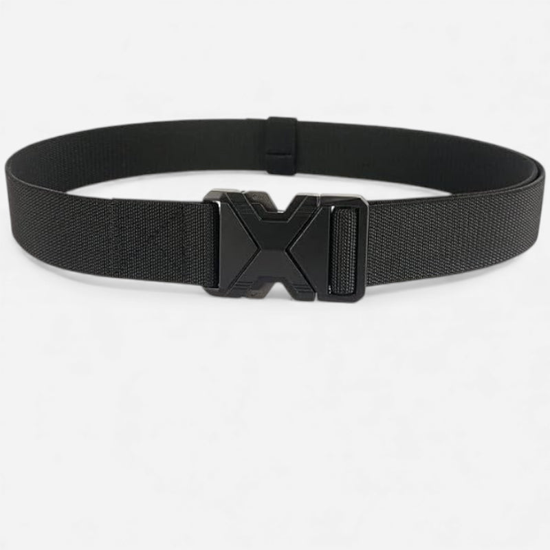 Ceinture En Toile Noir Tactique