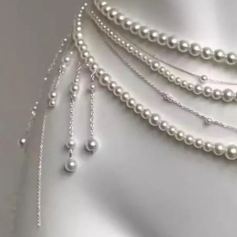 Ceinture Bijoux Argent - 110 cm