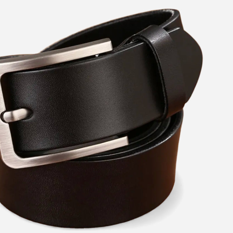 Ceinture En Cuir Noir