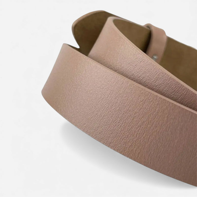 Ceinture Cuir Taupe Femme
