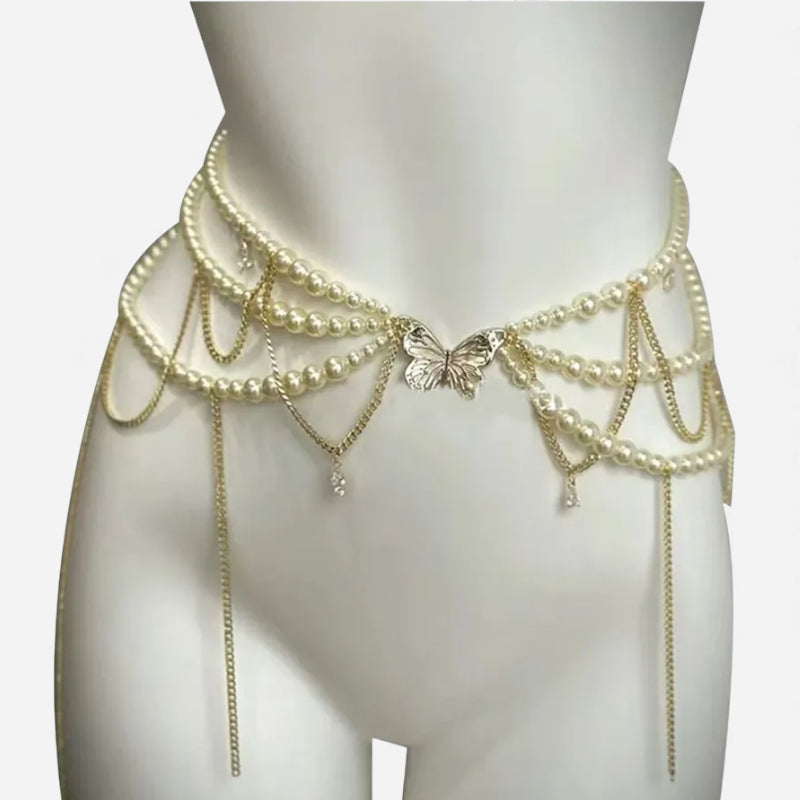 Ceinture En Perles - 110 cm