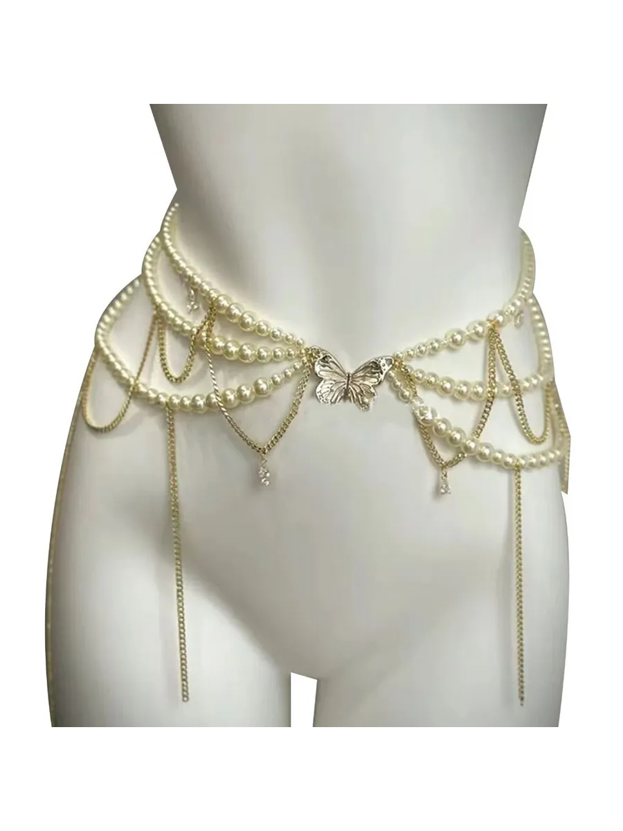 Ceinture En Perles - 110 cm