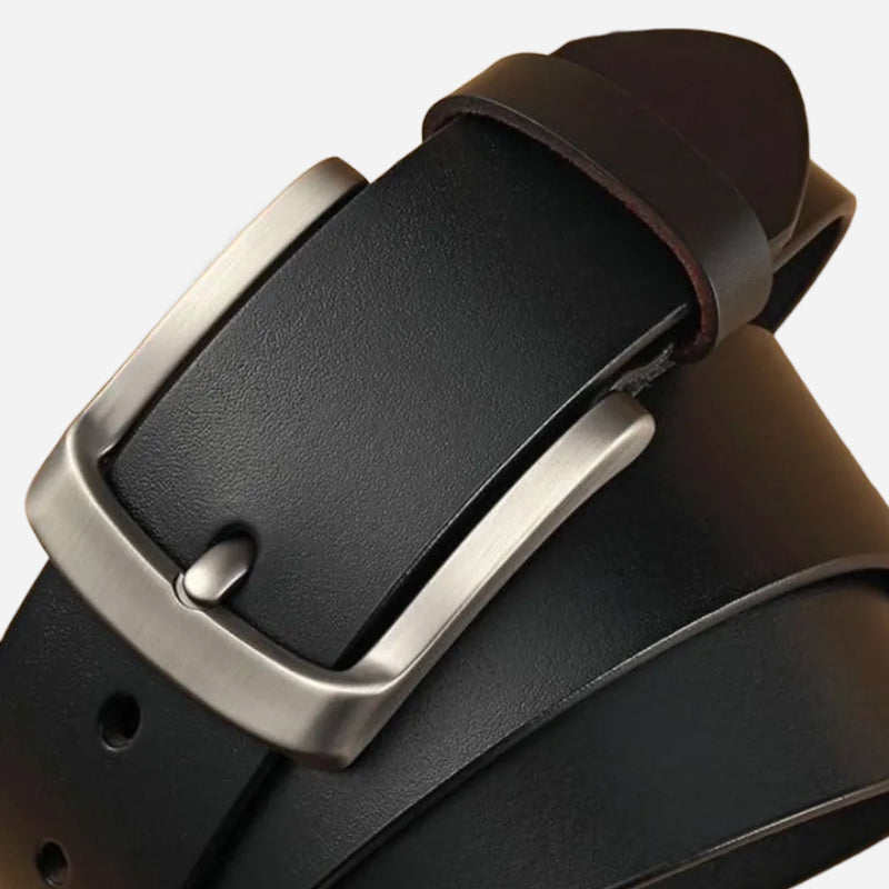 Ceinture En Cuir Noir