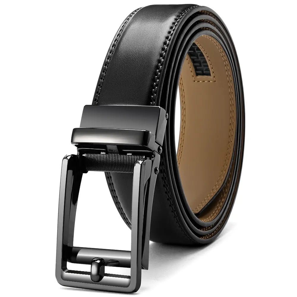Ceinture Cuir Noir Homme Automatique