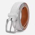 Ceinture Blanche Cuir