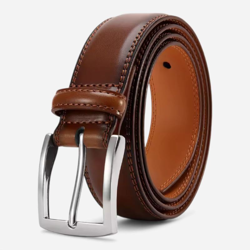 Ceinture Cuir Cognac