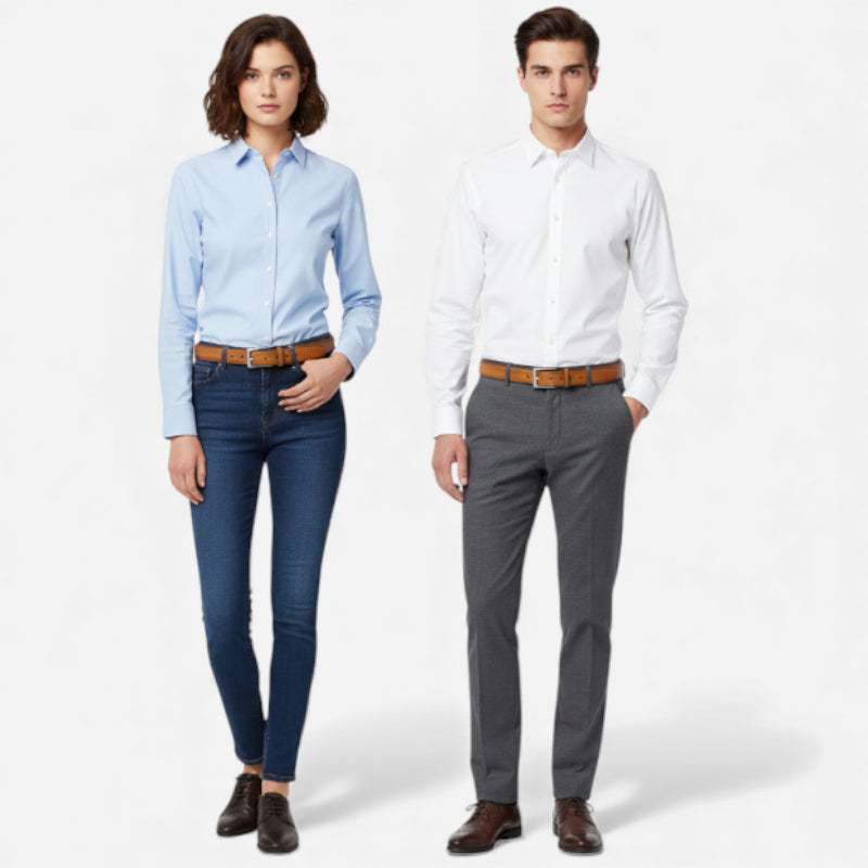 Ceinture Cuir Vernie Camel Boucle Argentée