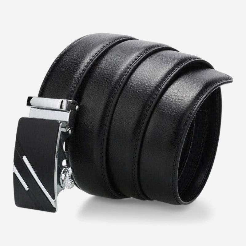 Ceinture Pour Homme En Cuir Avec Boucle Automatique