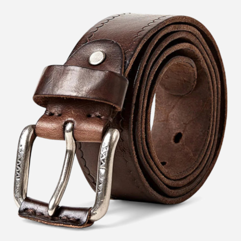 Ceinture Marron Homme Luxe