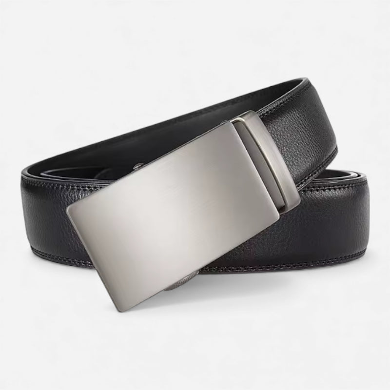 Ceinture Cuir Noir Pour Homme - Automatique