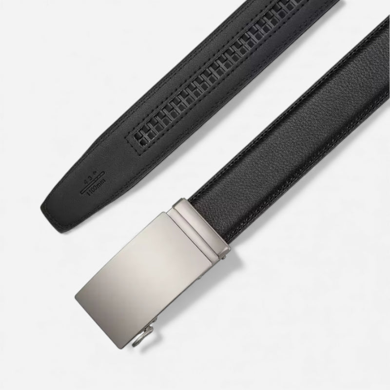 Ceinture Cuir Noir Pour Homme - Automatique