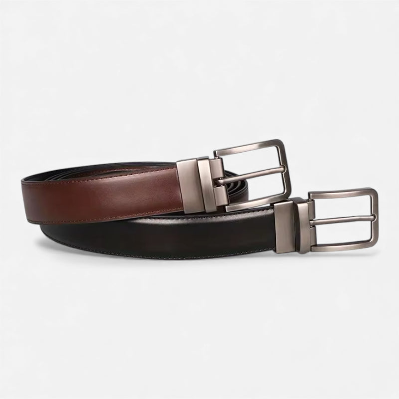 Ceinture Cuir Réversible - Réversible 2 en 1