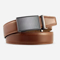 Ceinture Cuir Marron Foncé Automatique Homme