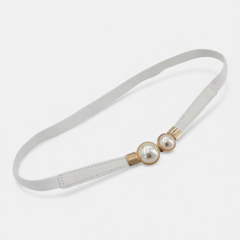 Ceinture À Perles Elastique - 65 cm