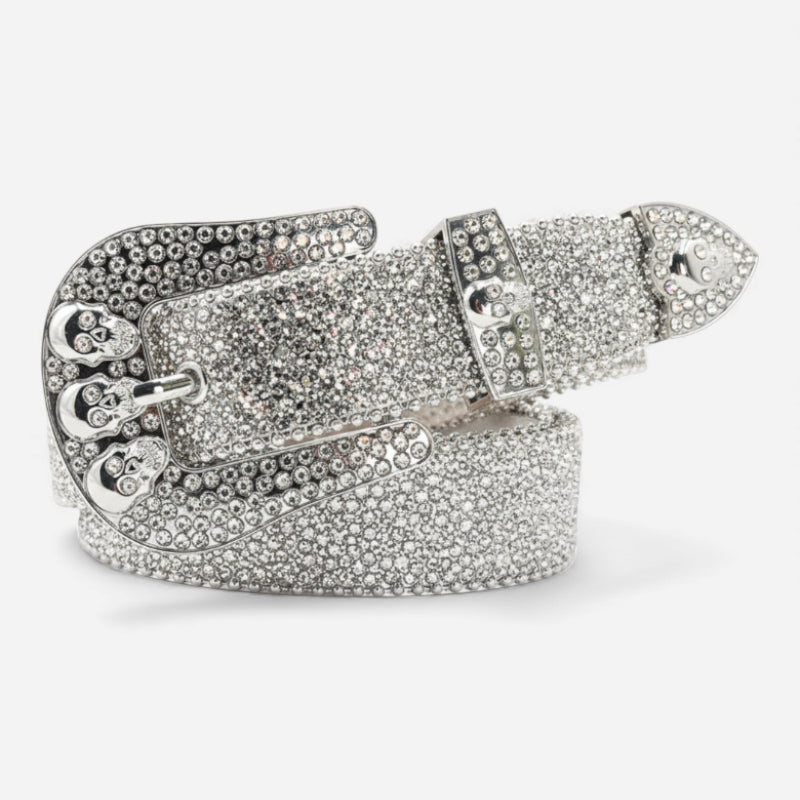 Ceinture Argentée Strass