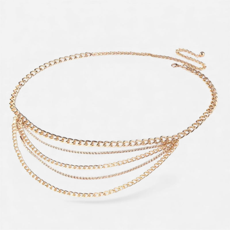 Ceinture Chaine Dorée Femme