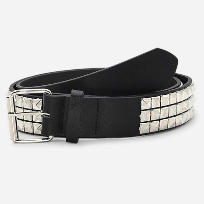Ceinture Rivet Cuir