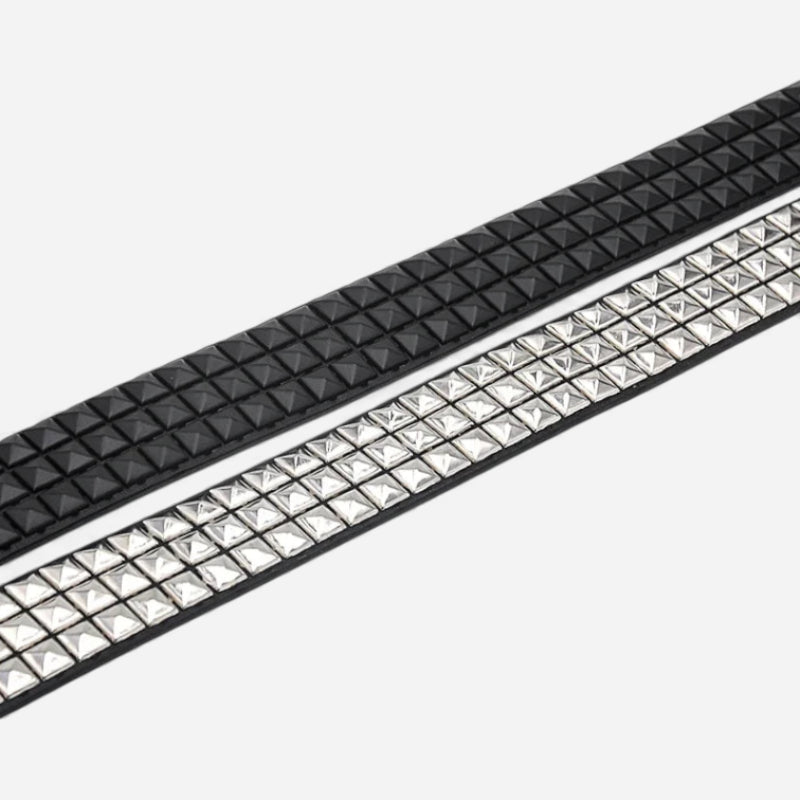 Ceinture Rivet Cuir