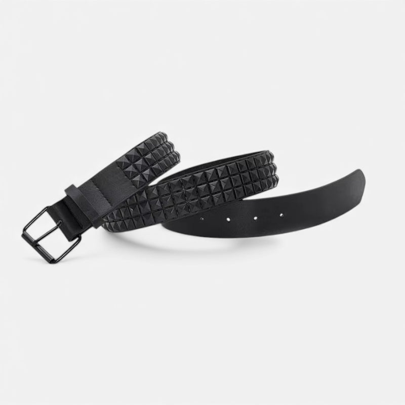 Ceinture À Rivet Noir Pour Femme & Homme
