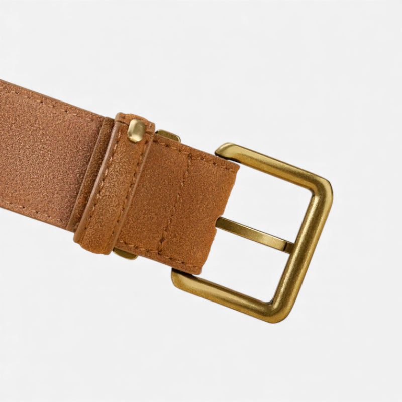 Ceinture Daim Marron