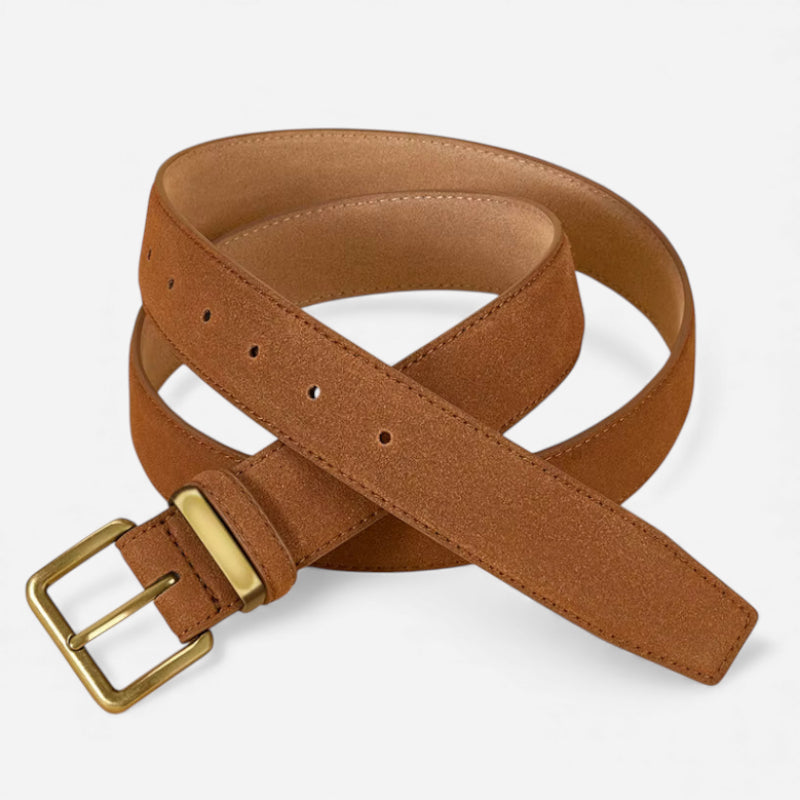 Ceinture Daim Marron