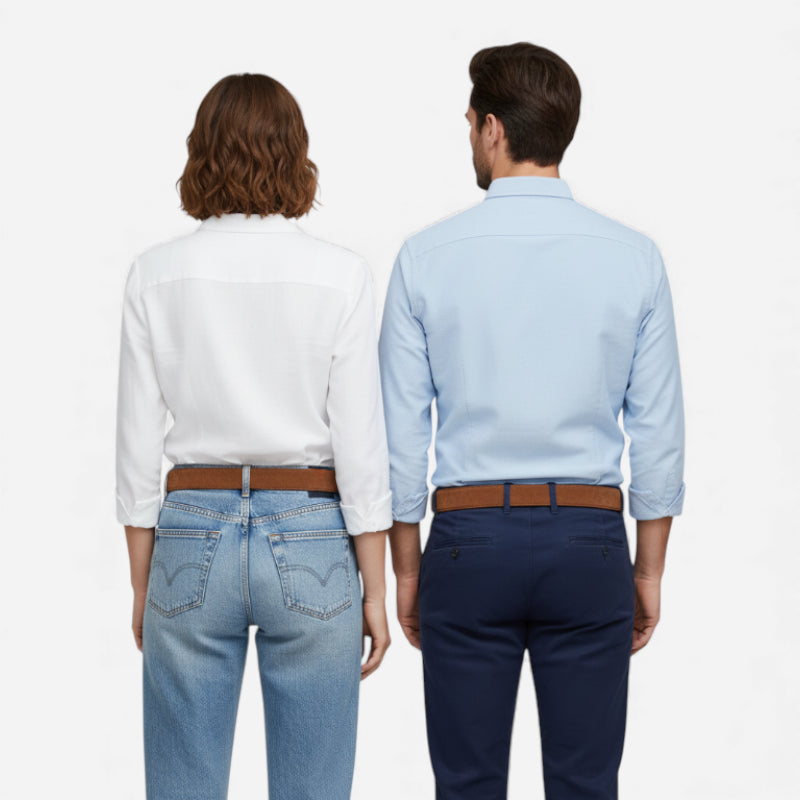 Ceinture Daim Marron