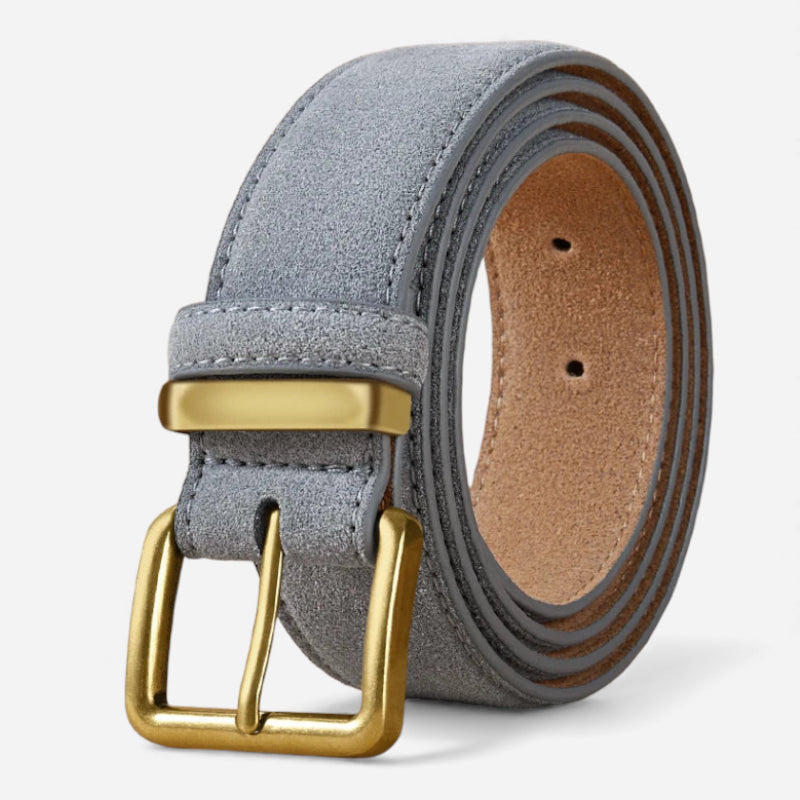Ceinture Daim Bleu