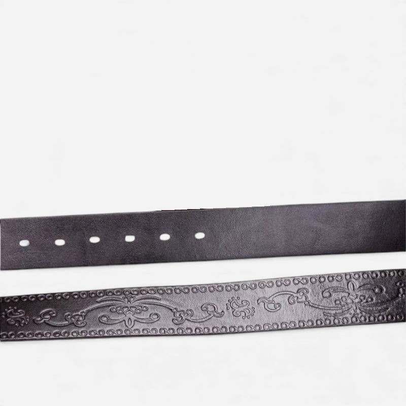 Ceinture Cuir Western
