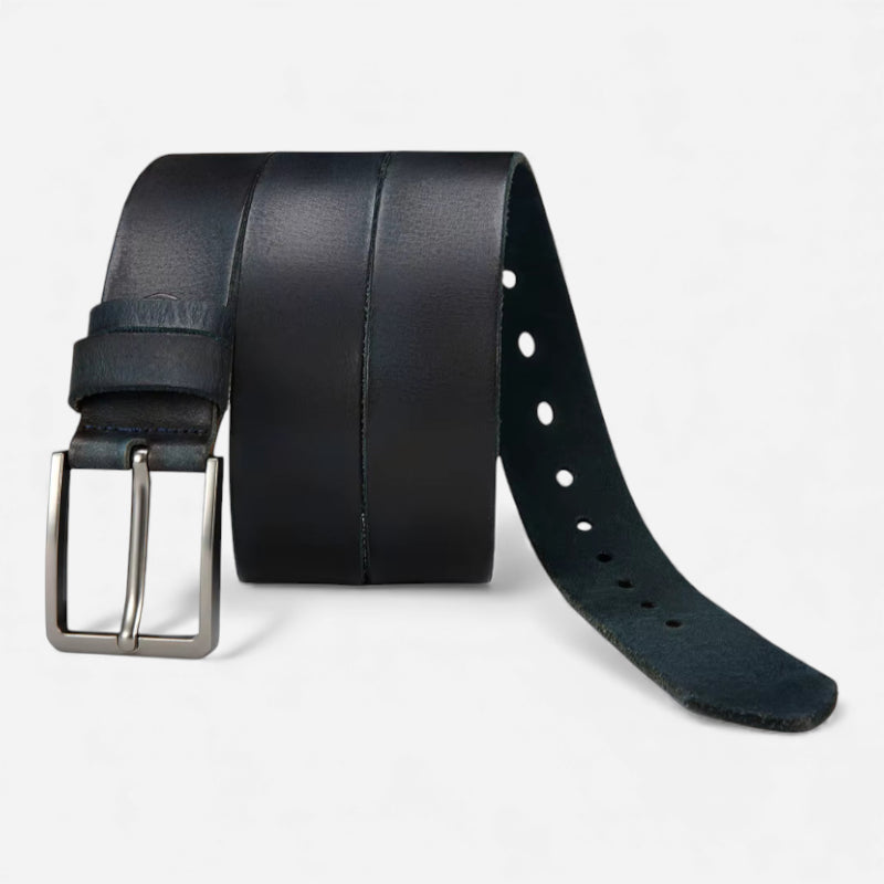 Ceinture En Cuir Véritable Noir