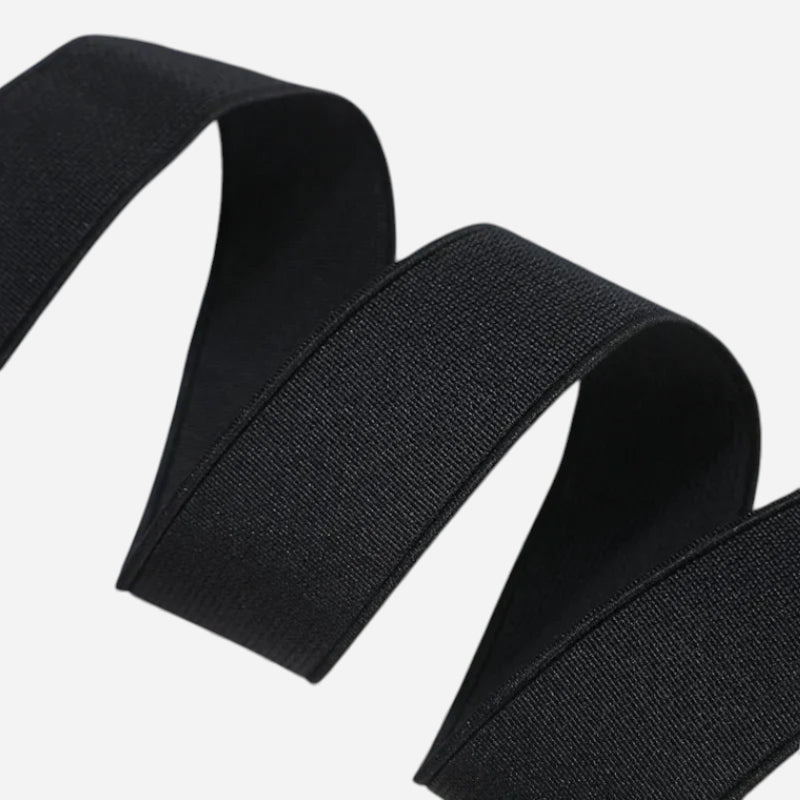 Ceinture Sans Boucle Noire Elastique