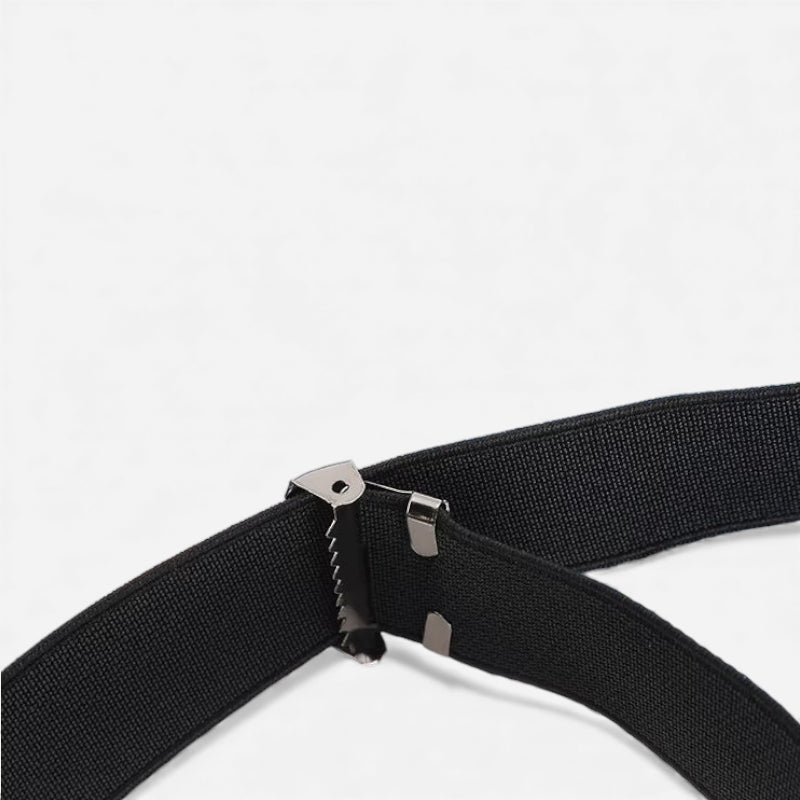 Ceinture Sans Boucle Noire Elastique