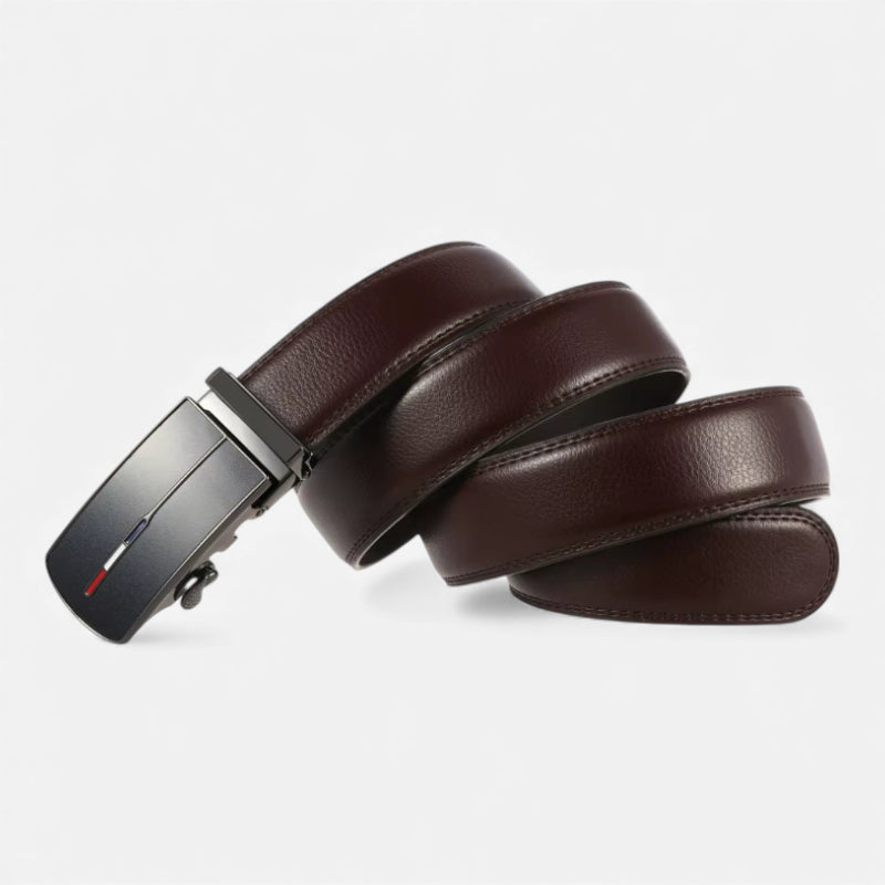 Ceinture Marron Foncé Automatique Homme