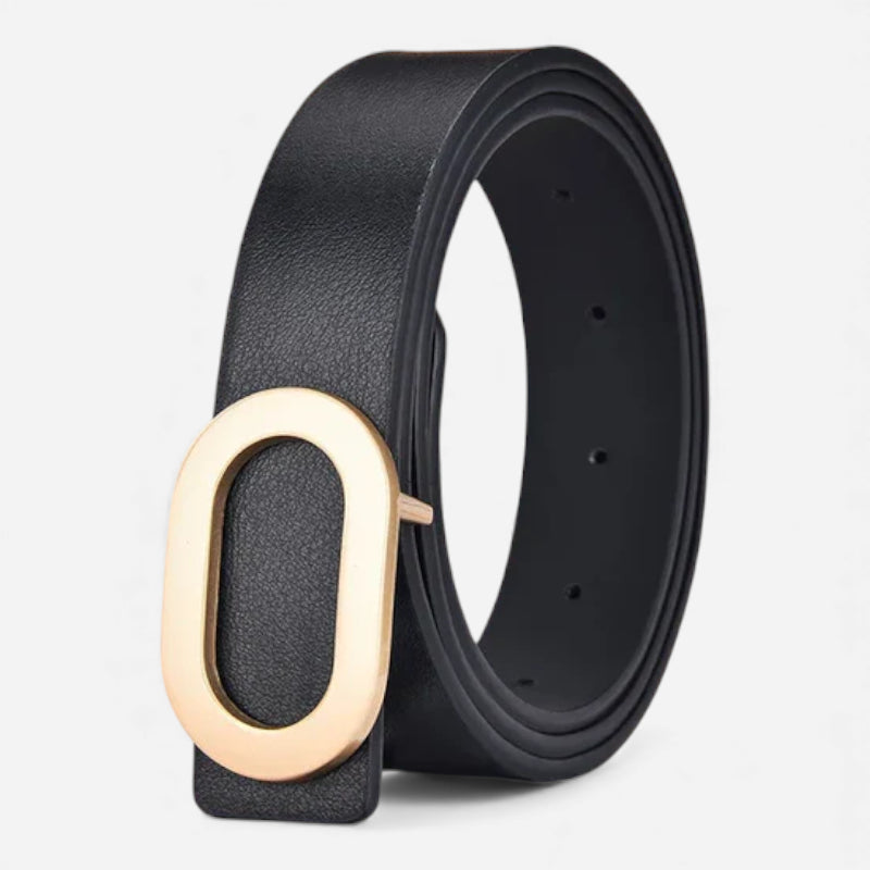 Ceinture Femme Vernis Noir