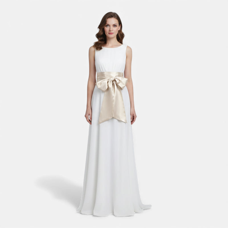 Ceinture Foulard En Tissu Beige Danse Orientale Femme