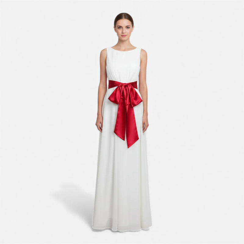 Ceinture Foulard Rouge Tissu Large Danse Orientale Femme