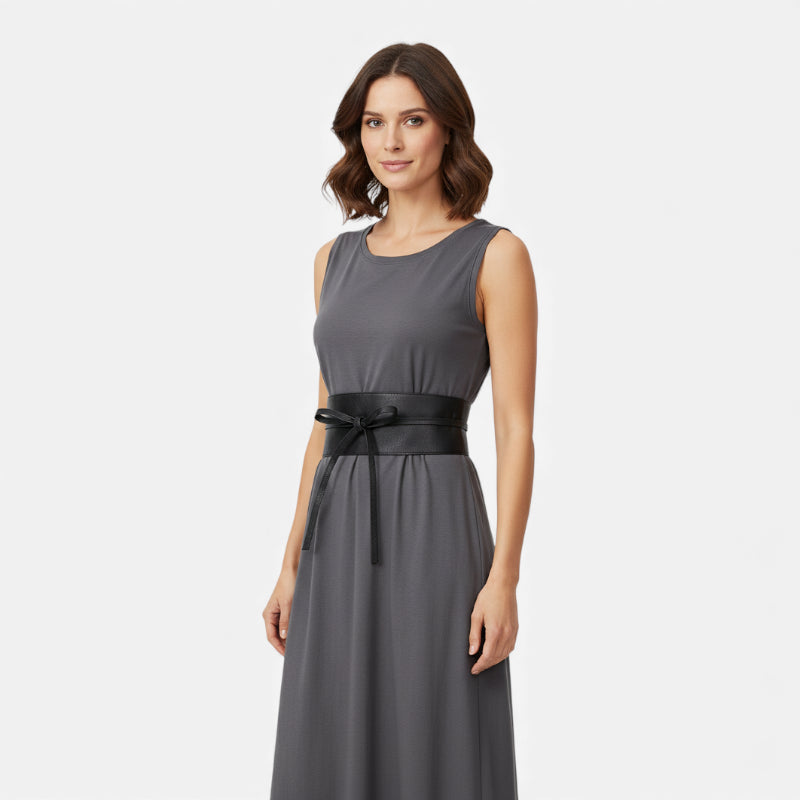 Ceinture Femme Large À Nouer