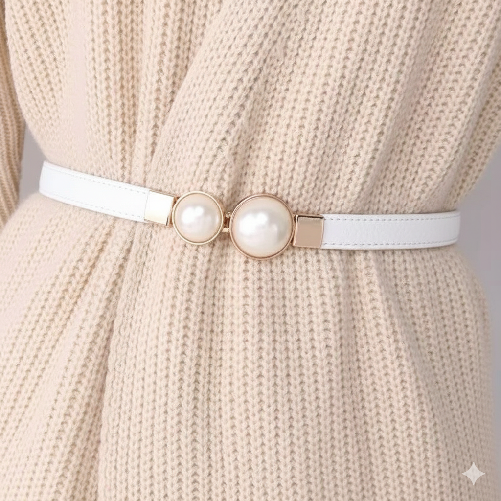 Ceinture À Perles - 65 cm