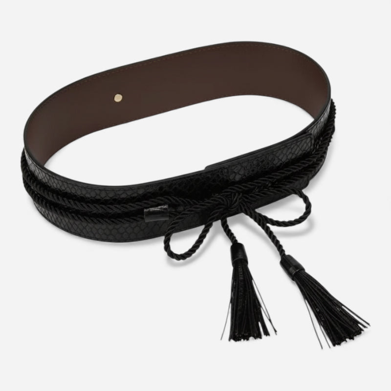 Ceinture Obi Noire