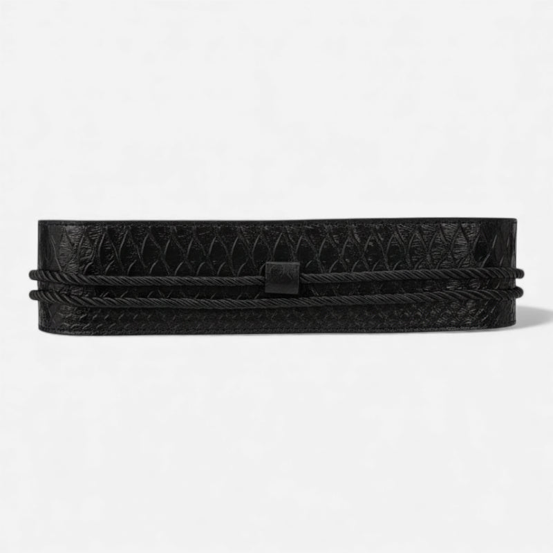 Ceinture Obi Noire
