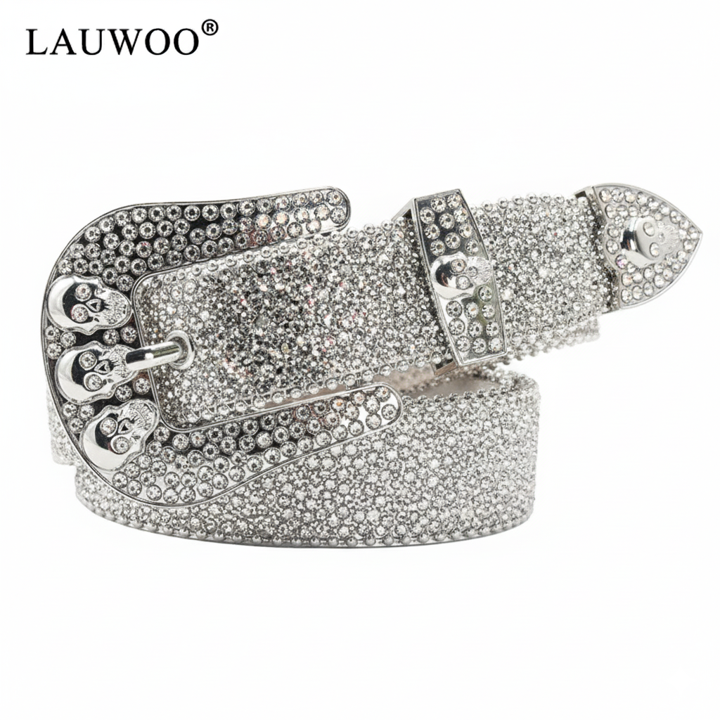 Ceinture Argentée Strass