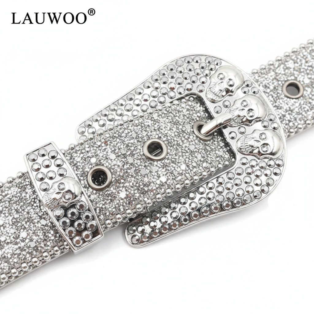 Ceinture Argentée Strass