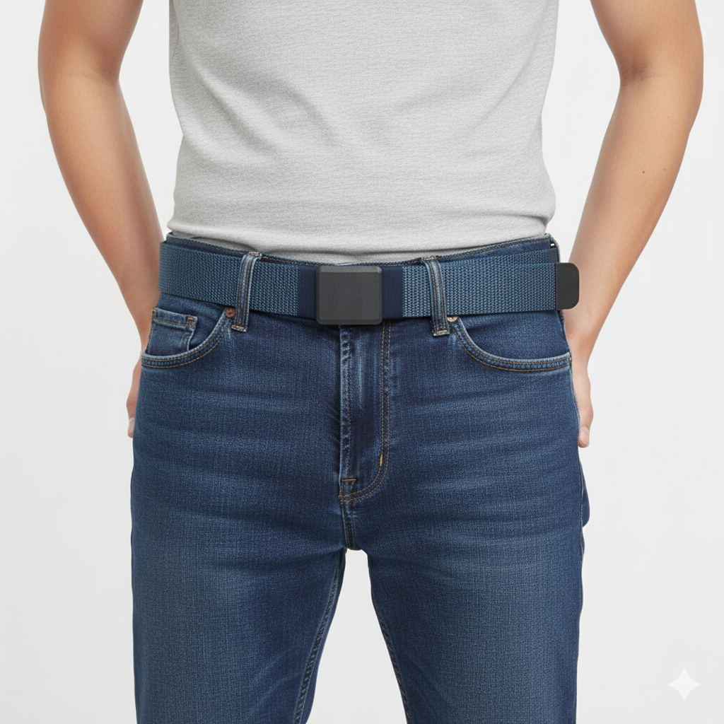 Ceinture Nylon Boucle Plastique