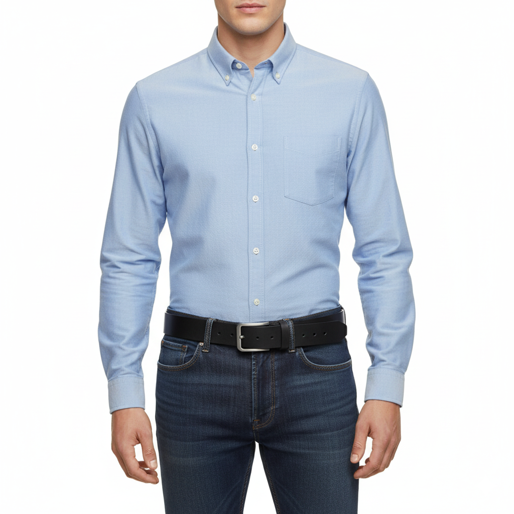 Ceinture En Cuir Noir