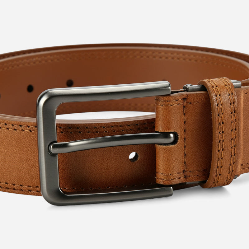 Ceinture Cuir Camel