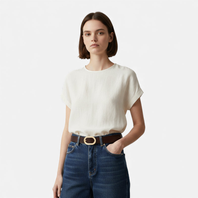 Ceinture Marron Foncé Femme