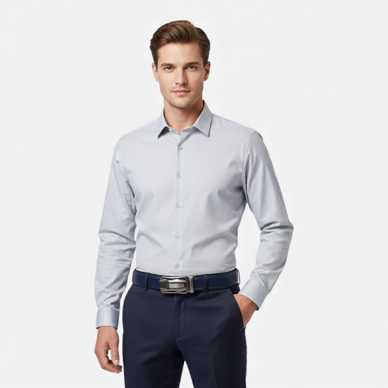 Ceinture Costume Homme Bleu Marine