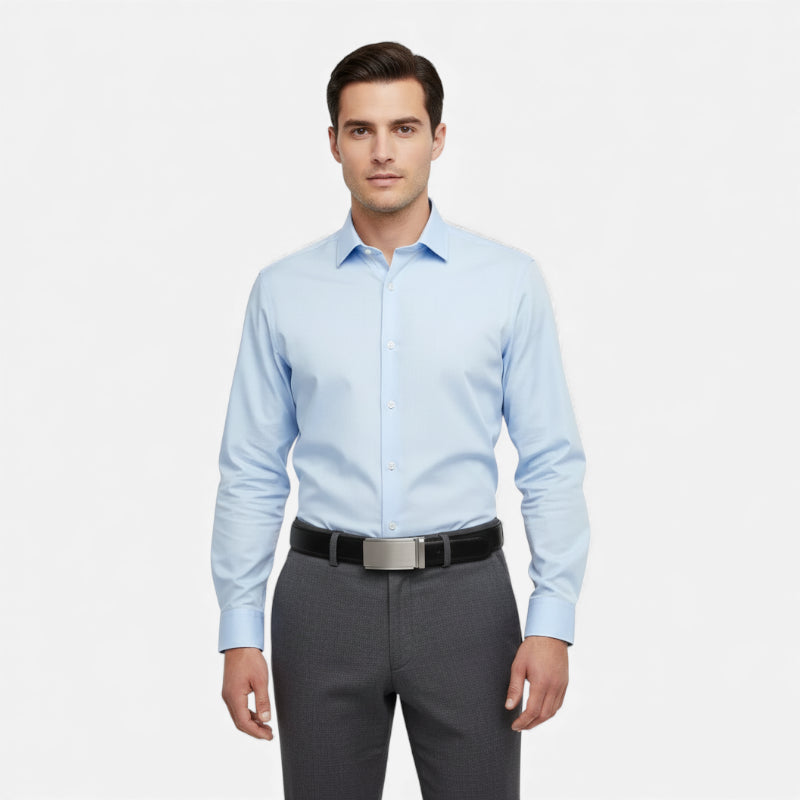 Ceinture Homme Cuir Noir Costume - Automatique